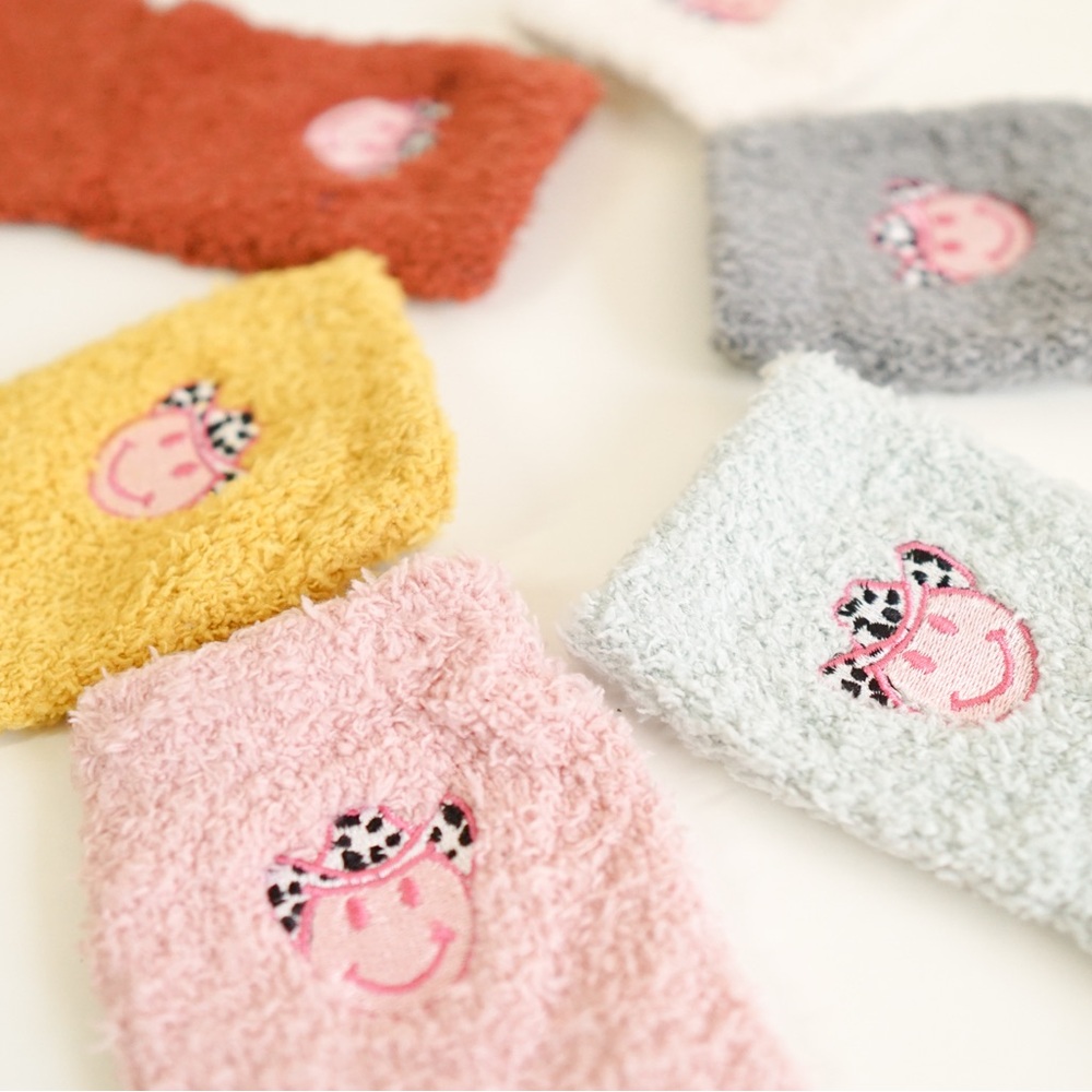 Colorful Fuzzy Socks Set - Picture 2 of 3